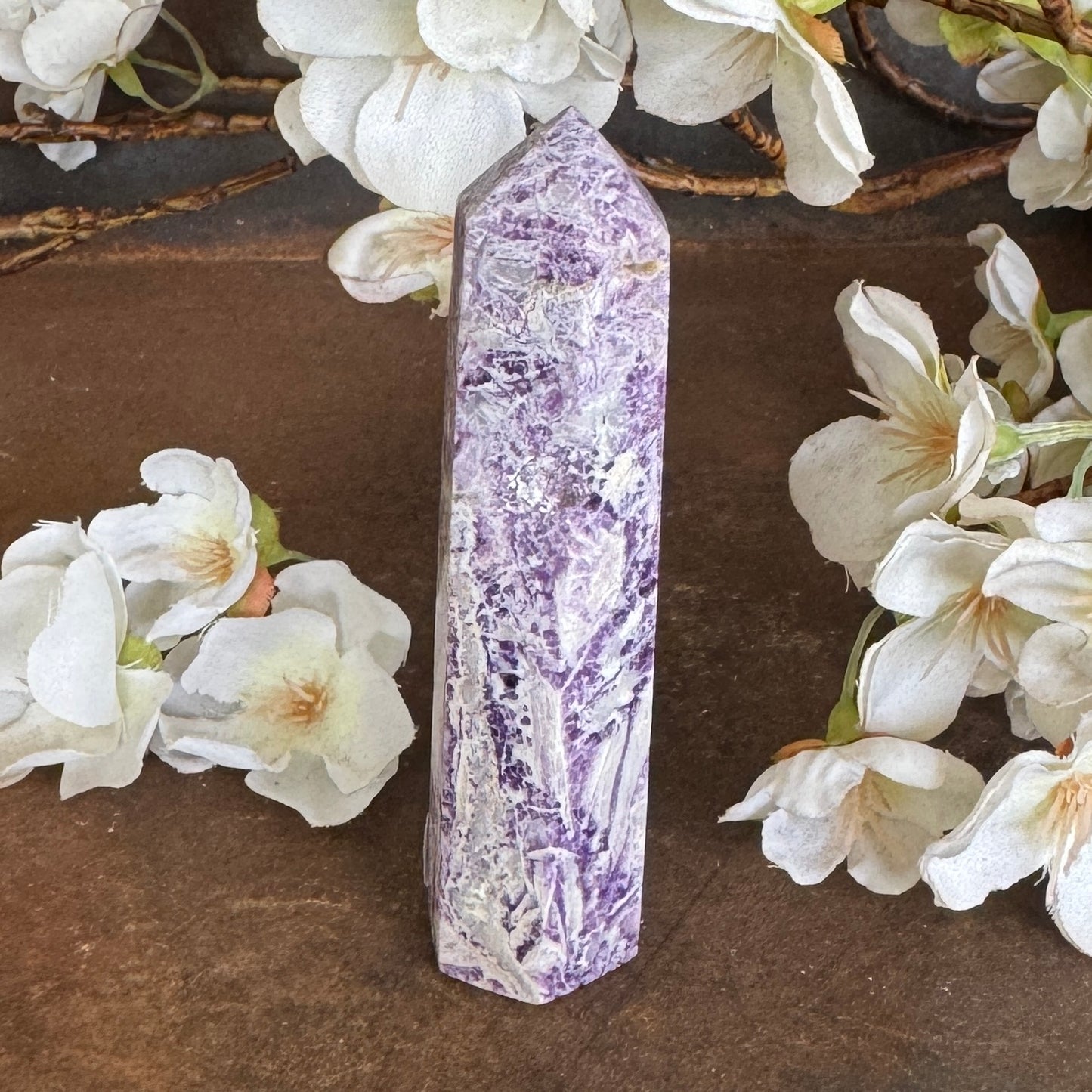 Tiffany Stone Tower – The Ultimate Crystal for Clarity, Emotional Healing & Spiritual Growth