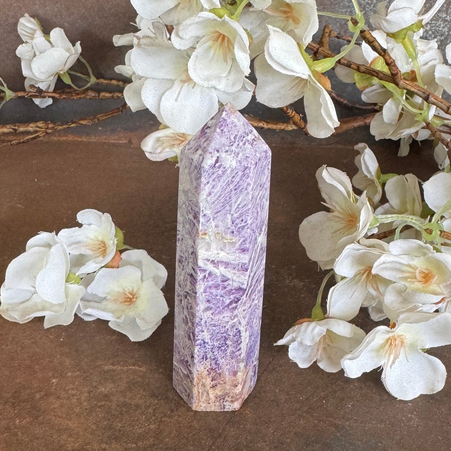 Tiffany Stone Tower – The Ultimate Crystal for Clarity, Emotional Healing & Spiritual Growth