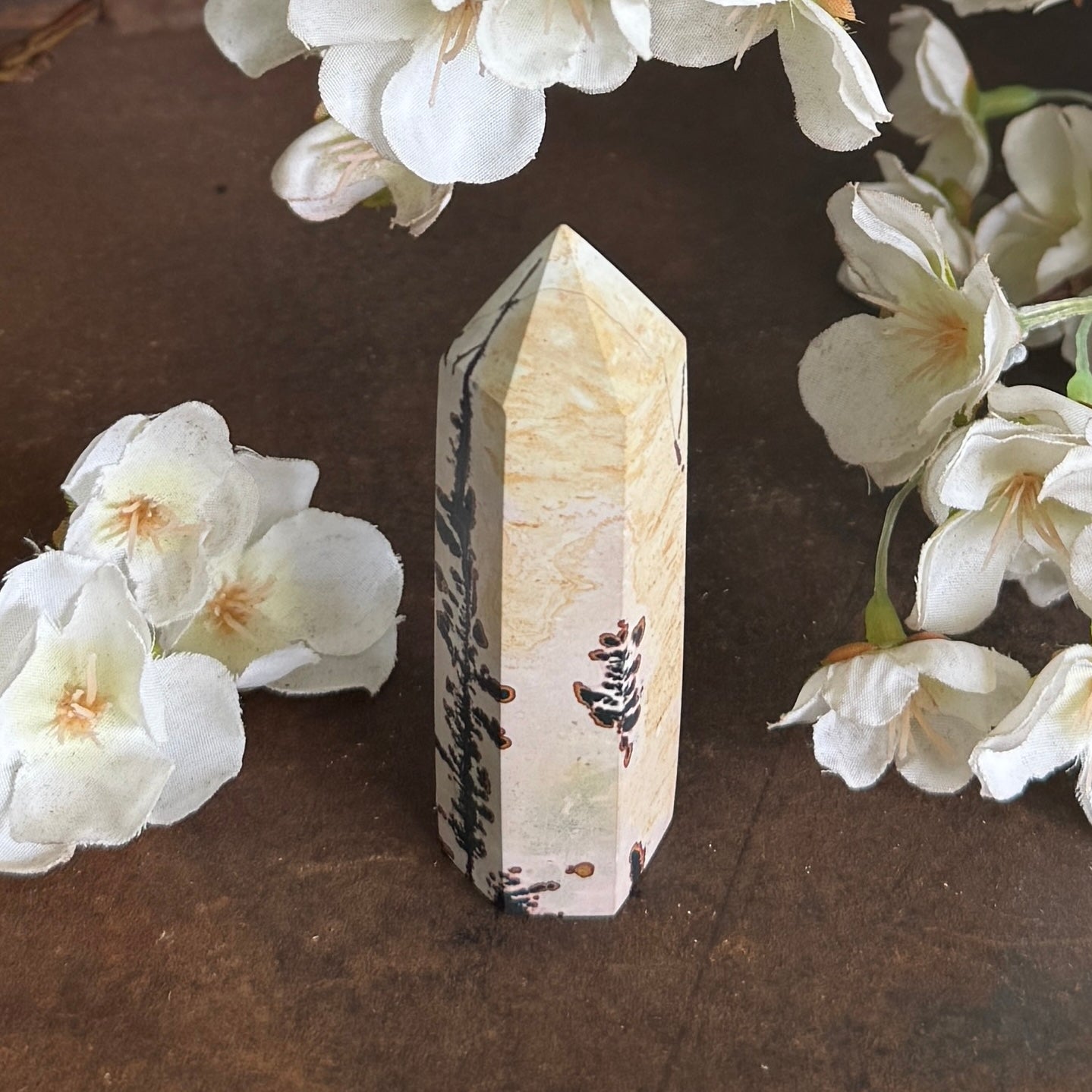 Dendritic Agate Crystal Towers – Grounding, Growth & Spiritual Renewal