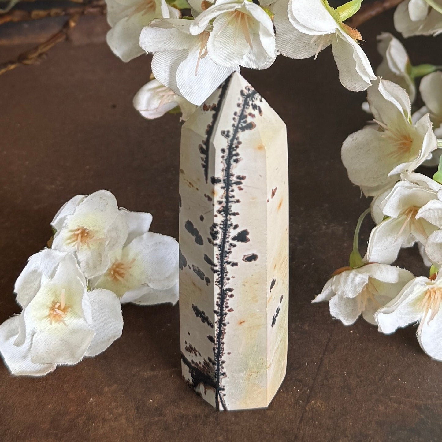 Dendritic Agate Crystal Towers – Grounding, Growth & Spiritual Renewal