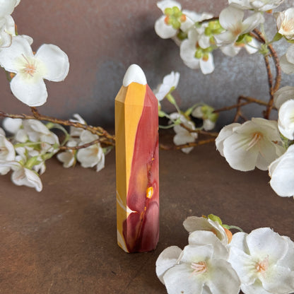 Mookaite Crystal Tower – Australian Grounding, Strength & Spiritual Healing