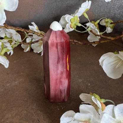 Mookaite Crystal Tower – Australian Grounding, Strength & Spiritual Healing