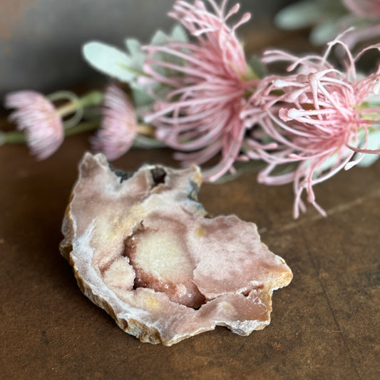 Pink Amethyst Slice