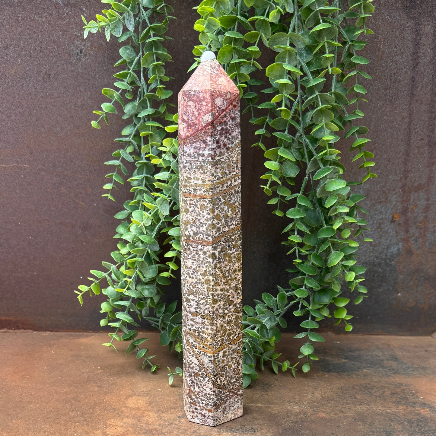 Leopard Print Jasper Tower