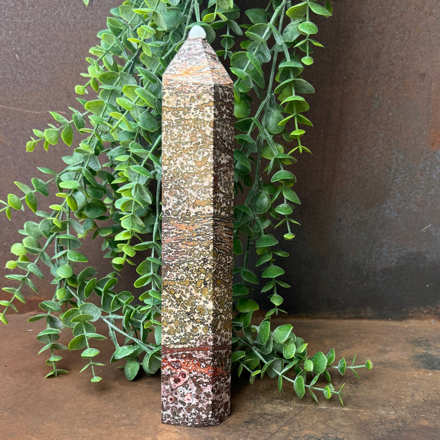 Leopard Print Jasper Tower