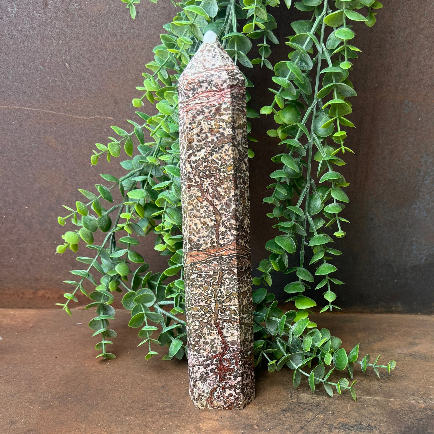 Leopard Print Jasper Tower