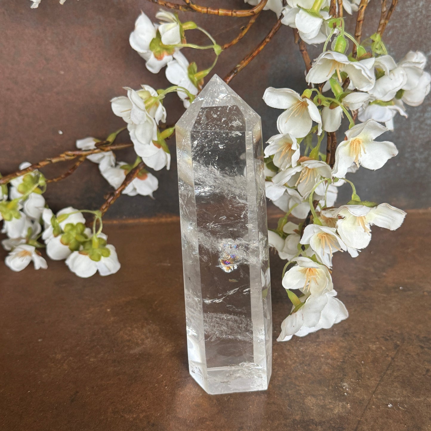 Clear Quartz Tower