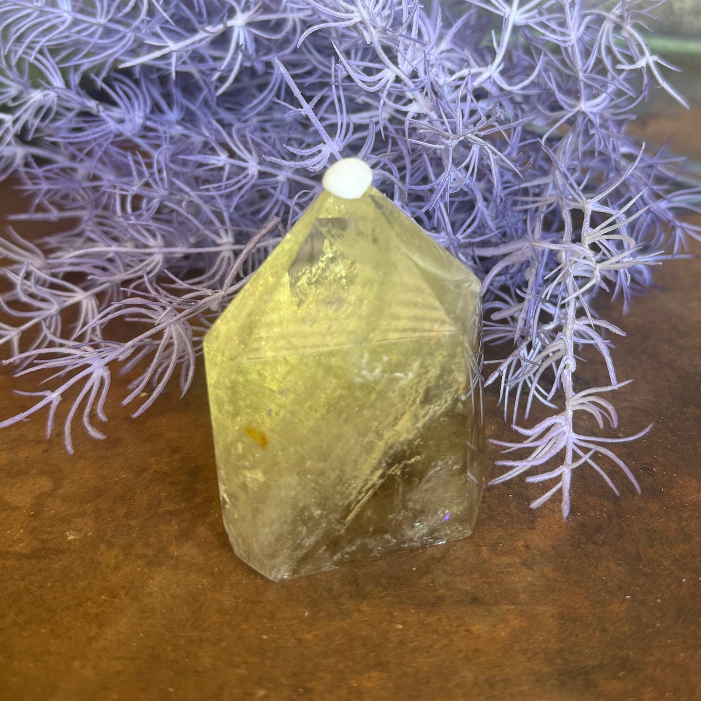 Smokey Citrine  Quartz Tower