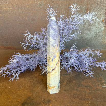 Tiffany Stone Tower – The Ultimate Crystal for Clarity, Emotional Healing & Spiritual Growth