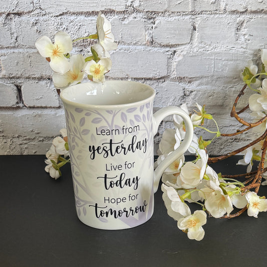 Yesterday, Today & Tomorrow Mug