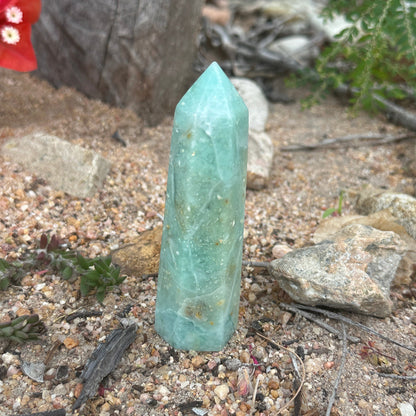 Phoenix Stone Crystal Tower – Rebirth, Healing & Spiritual Transformation