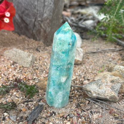 Phoenix Stone Crystal Tower – Rebirth, Healing & Spiritual Transformation