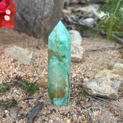 Phoenix Stone Crystal Tower – Rebirth, Healing & Spiritual Transformation