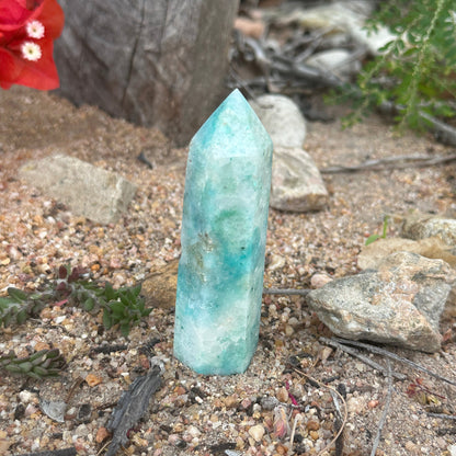 Phoenix Stone Crystal Tower – Rebirth, Healing & Spiritual Transformation
