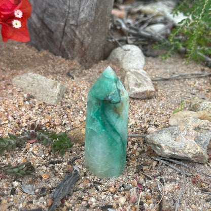 Phoenix Stone Crystal Tower – Rebirth, Healing & Spiritual Transformation