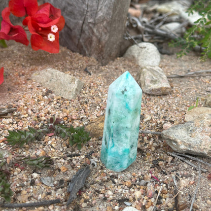Phoenix Stone Crystal Tower – Rebirth, Healing & Spiritual Transformation