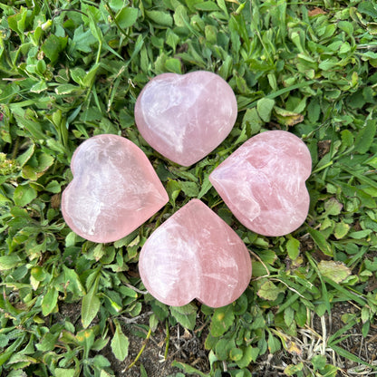 Rose Quartz Heart