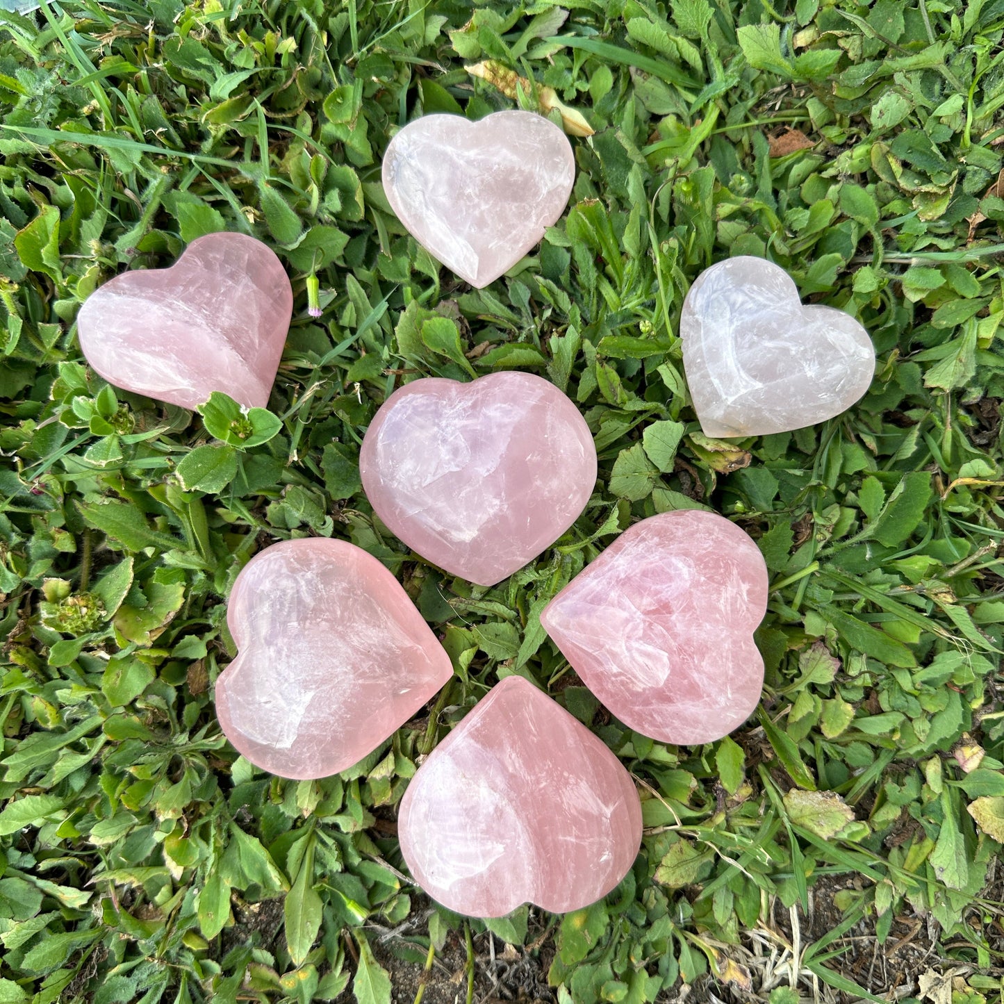 Rose Quartz Heart