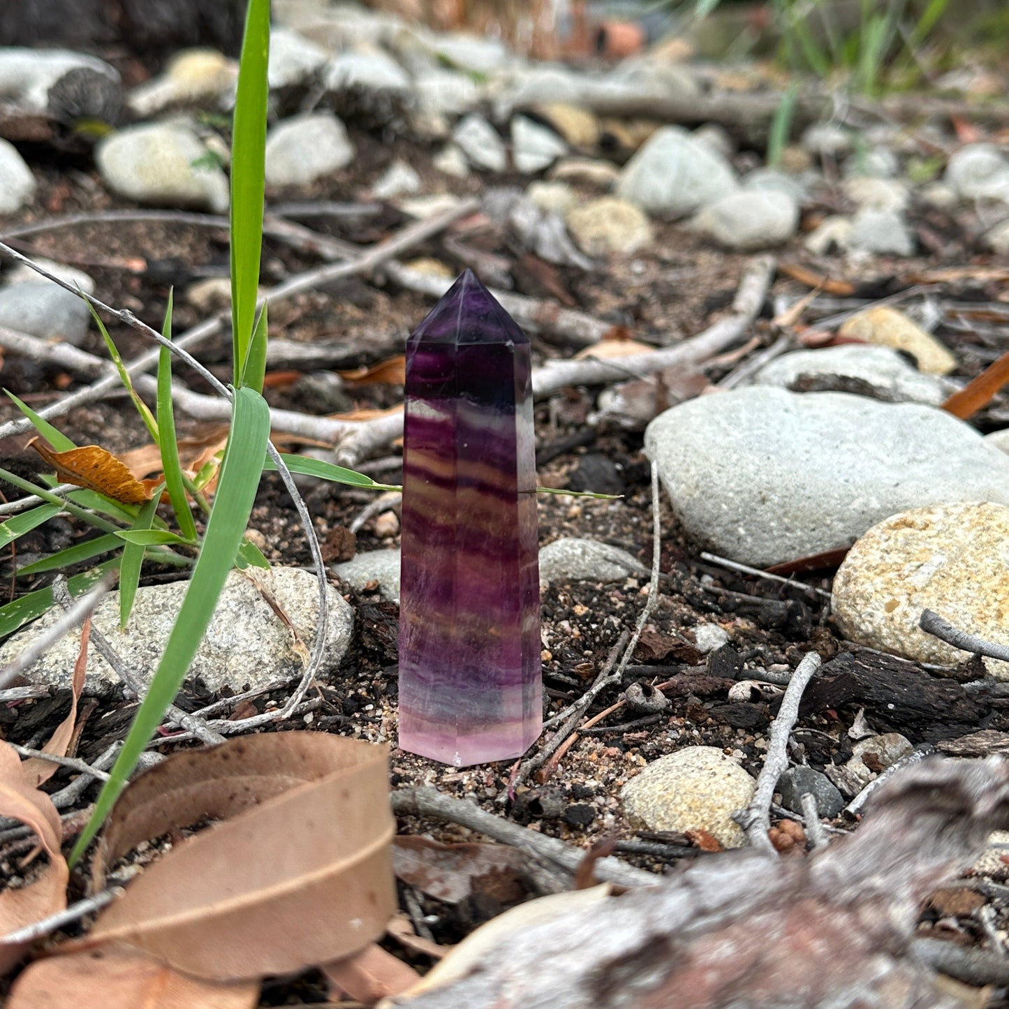 Rainbow Fluorite Tower (Small)