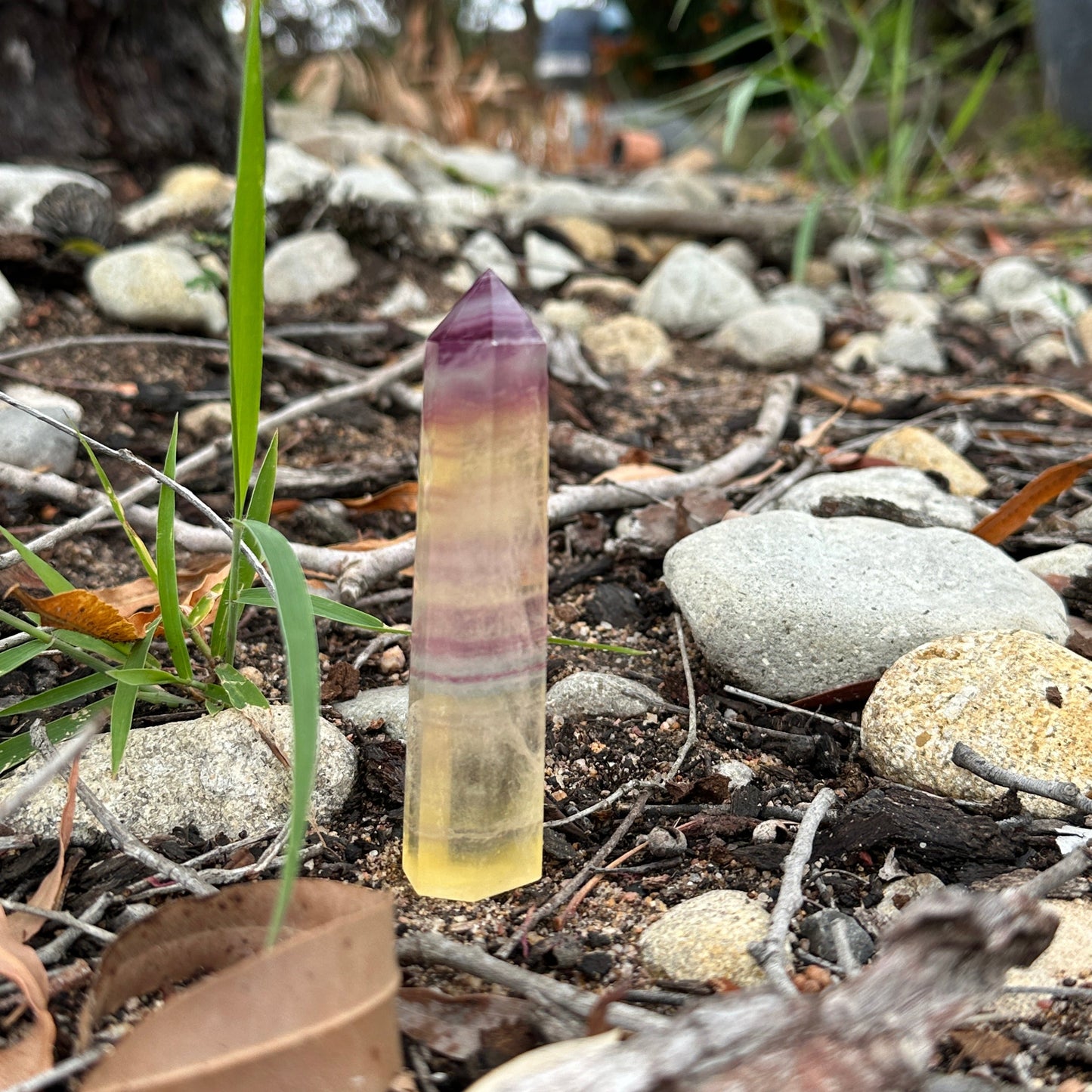 Rainbow Fluorite Tower (Small)