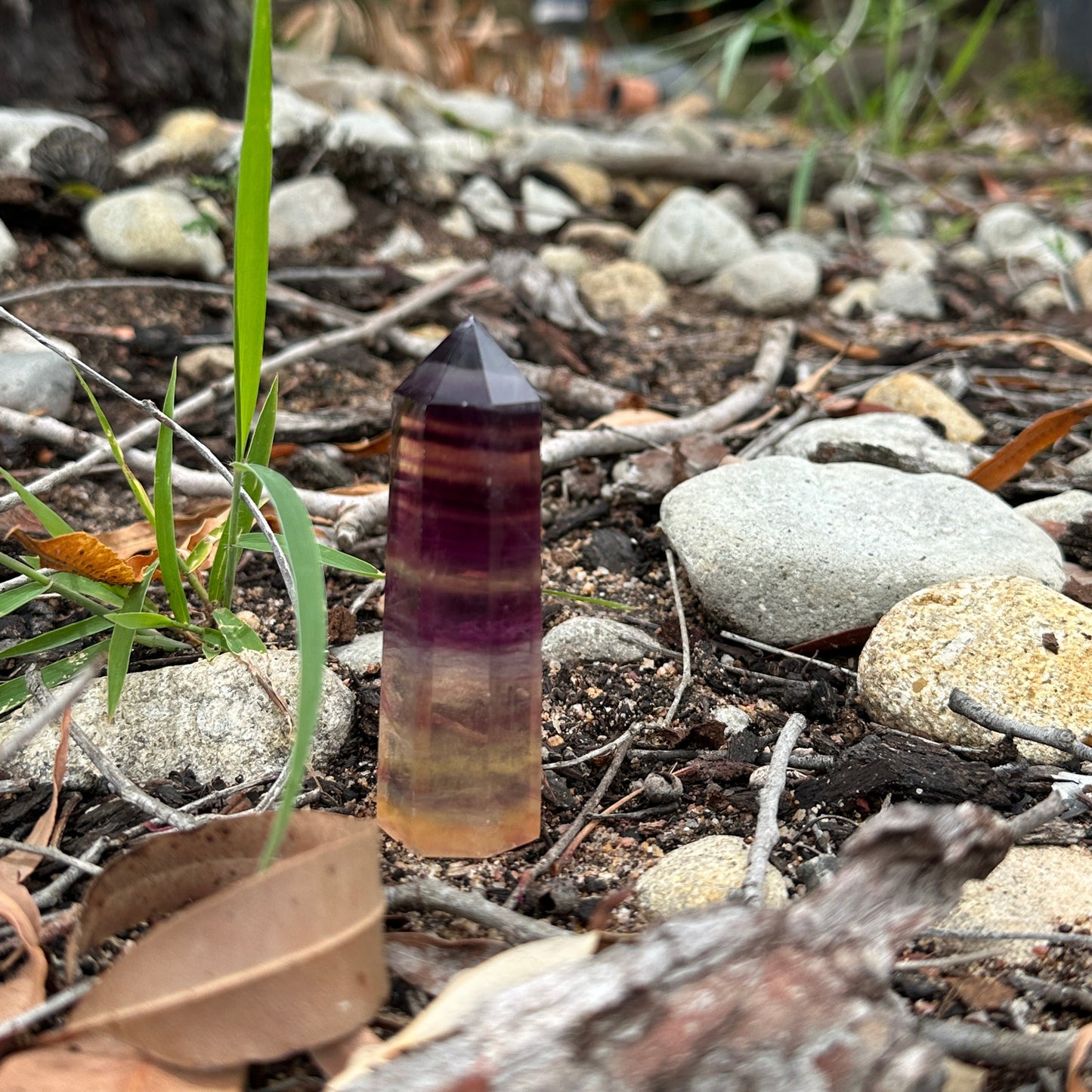 Rainbow Fluorite Tower (Small)