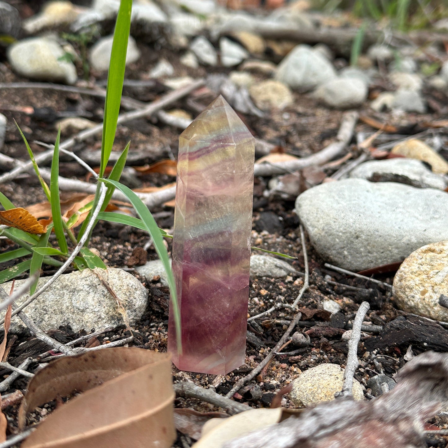 Rainbow Fluorite Tower (Small)