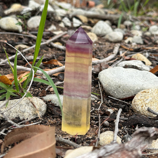 Rainbow Fluorite Tower (Small)