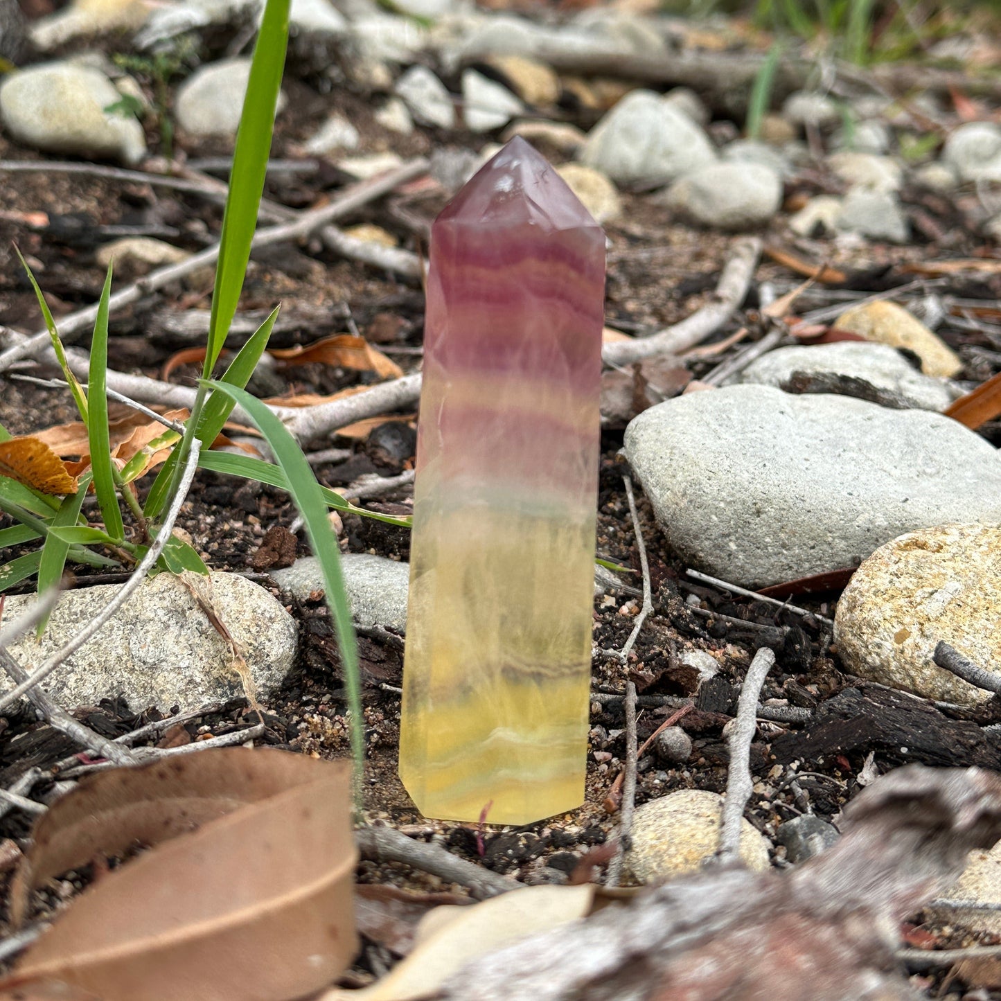 Rainbow Fluorite Tower (Small)