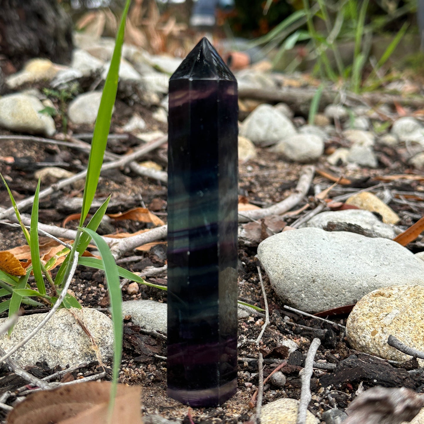 Rainbow Fluorite Tower (Small)