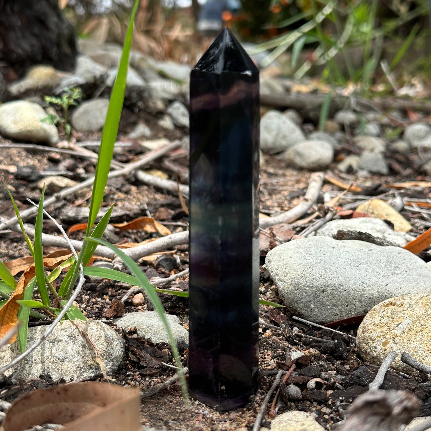 Rainbow Fluorite Tower (Small)