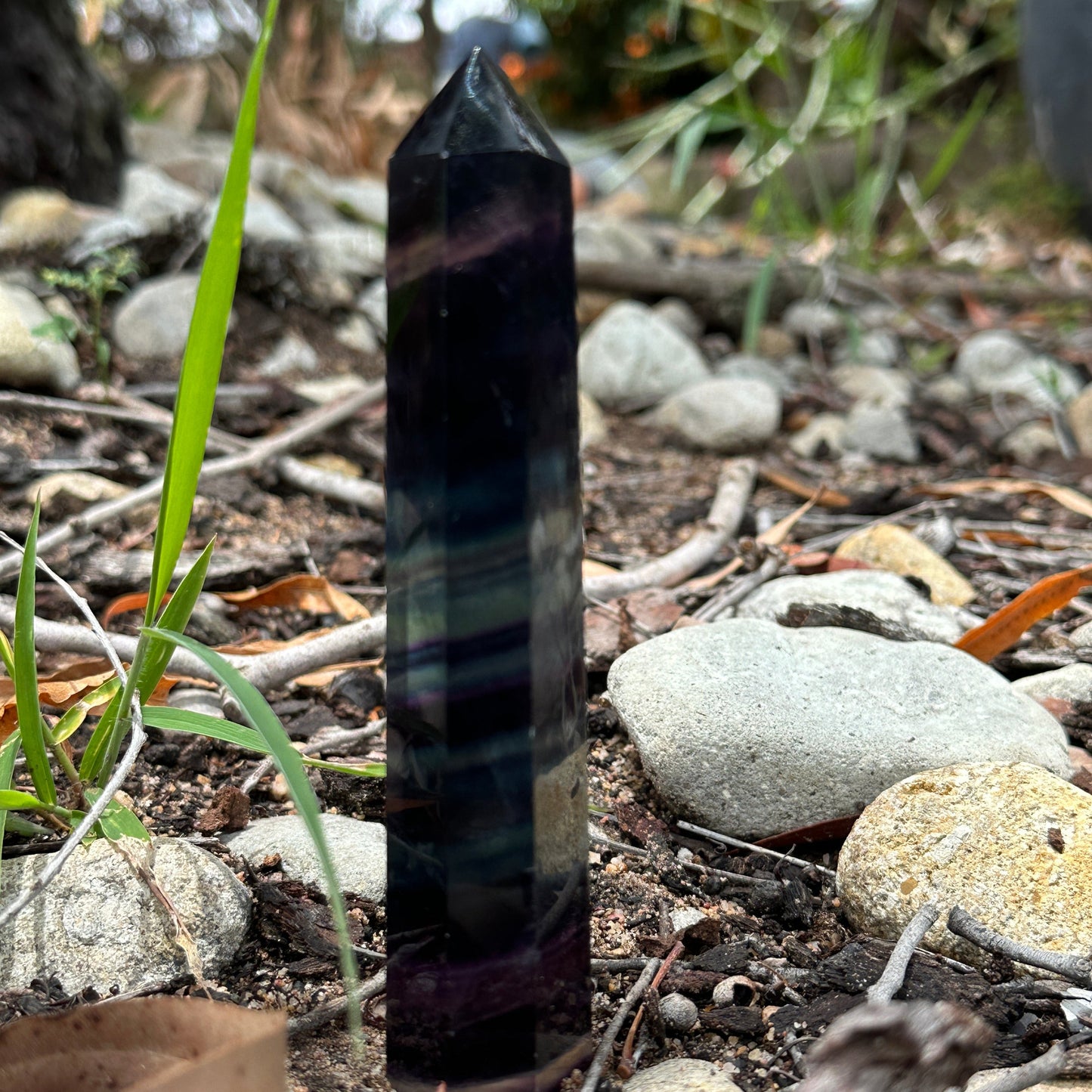 Rainbow Fluorite Tower (Small)