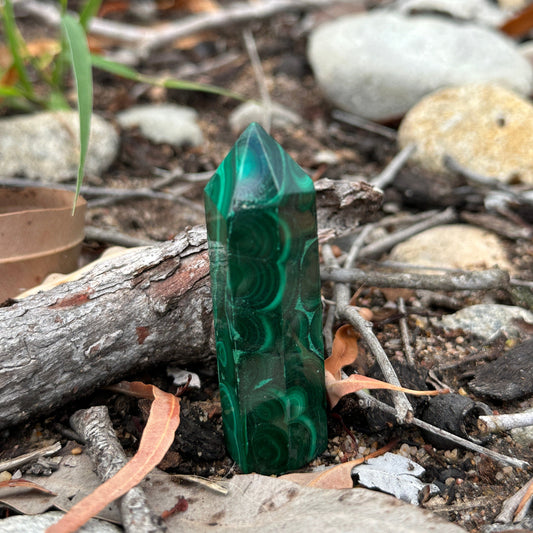 Malachite Towers - Transformation, Healing, and Spiritual Growth
