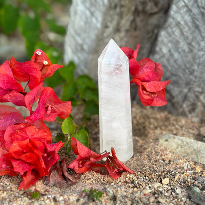 Clear Quartz Crystal Tower – Master Healer for Clarity, Energy & Spiritual Awakening