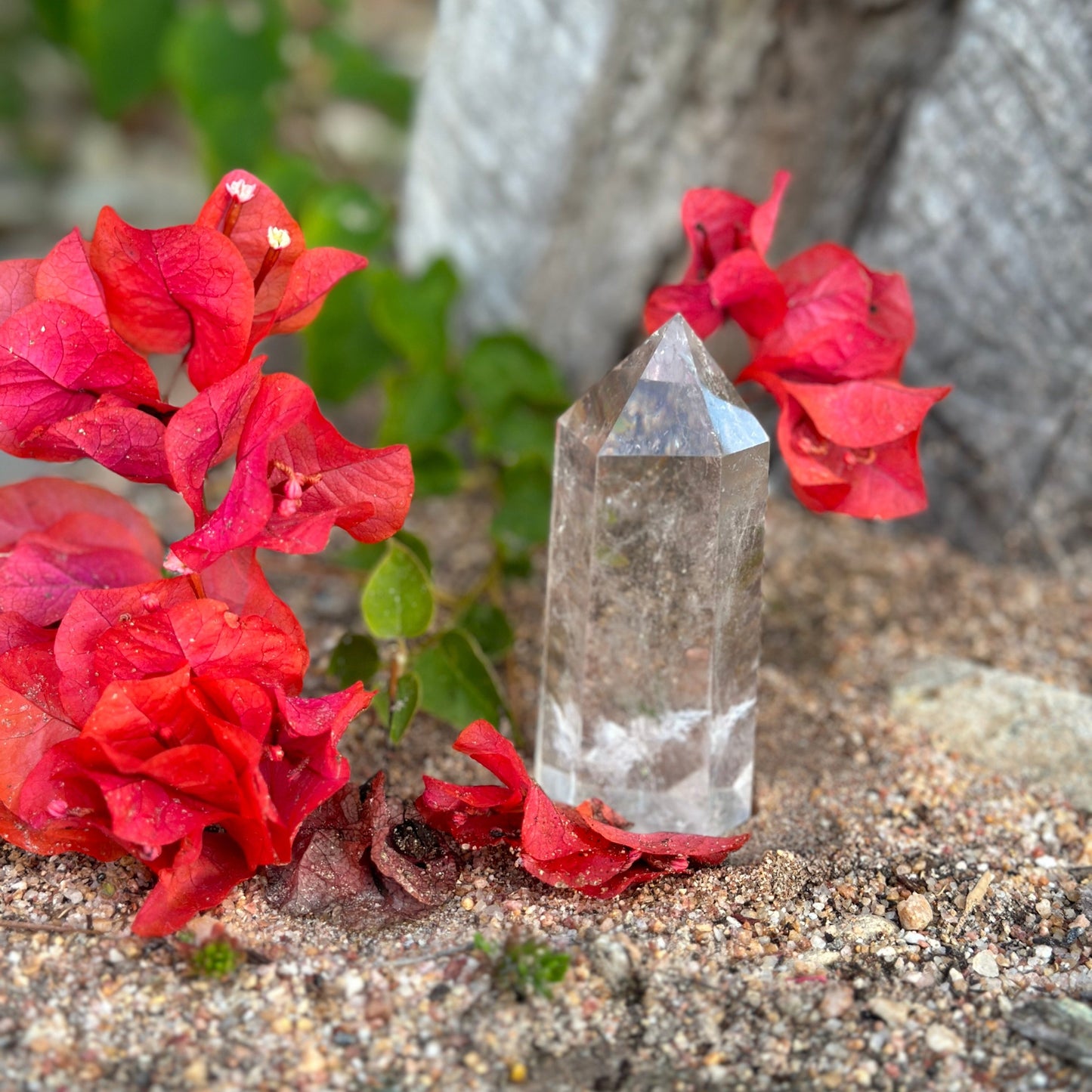 Clear Quartz Tower