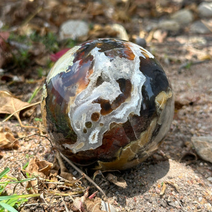 Volcanic Agate Sphere