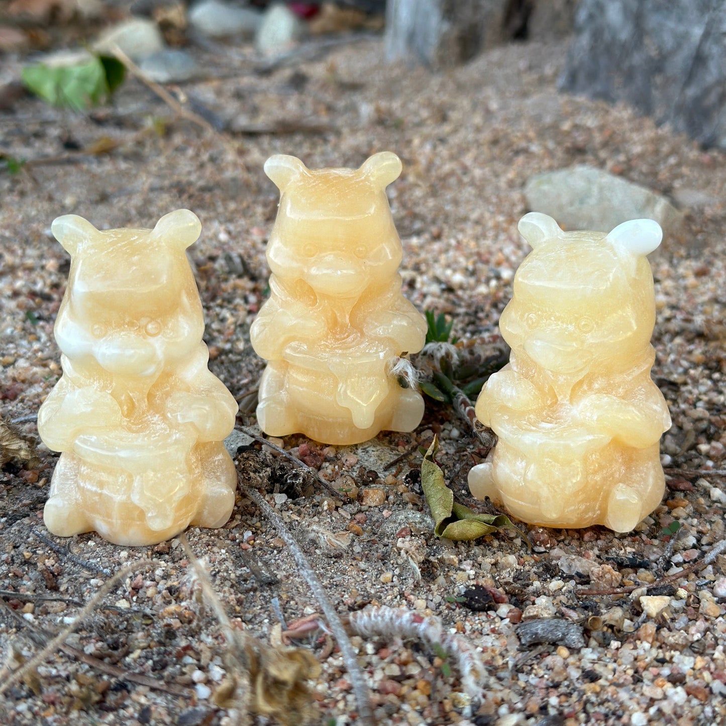 Winnie the Pooh and Friends Crystal Carvings