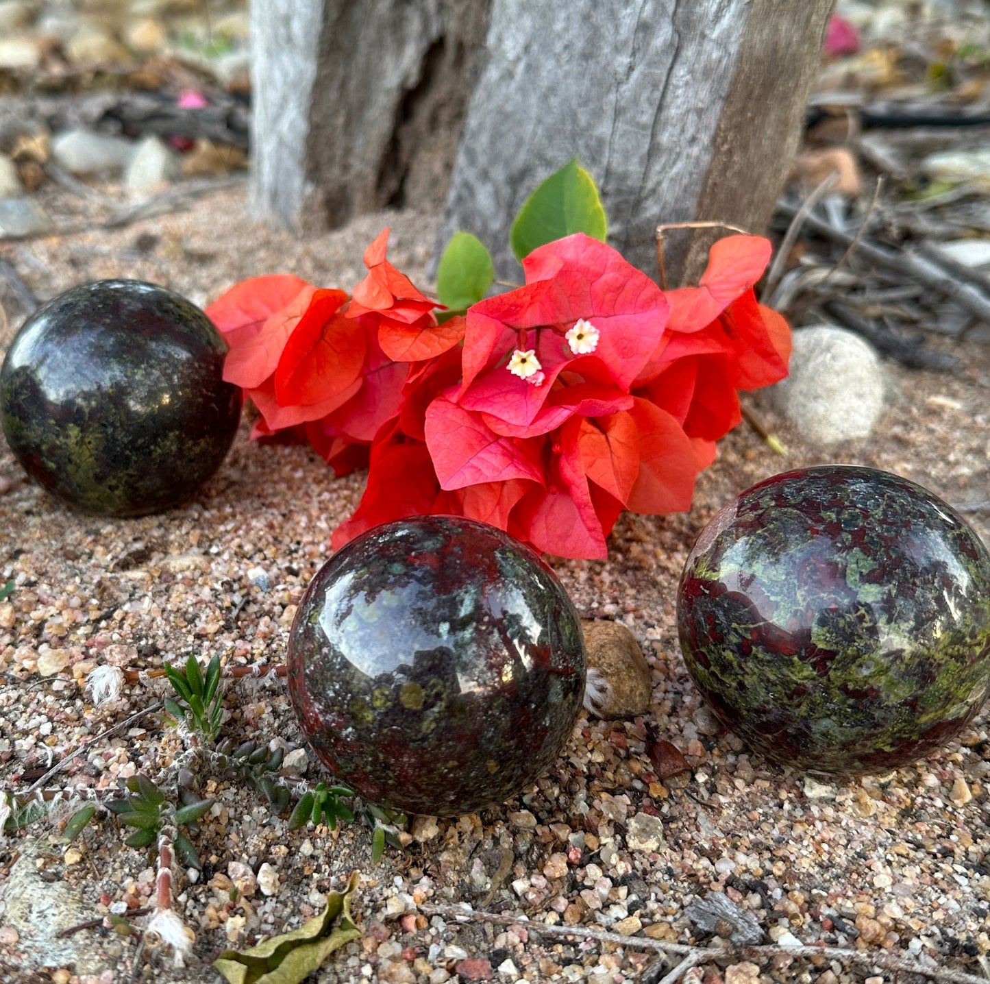 Dragon's Blood Jasper Sphere (5cm Approx)