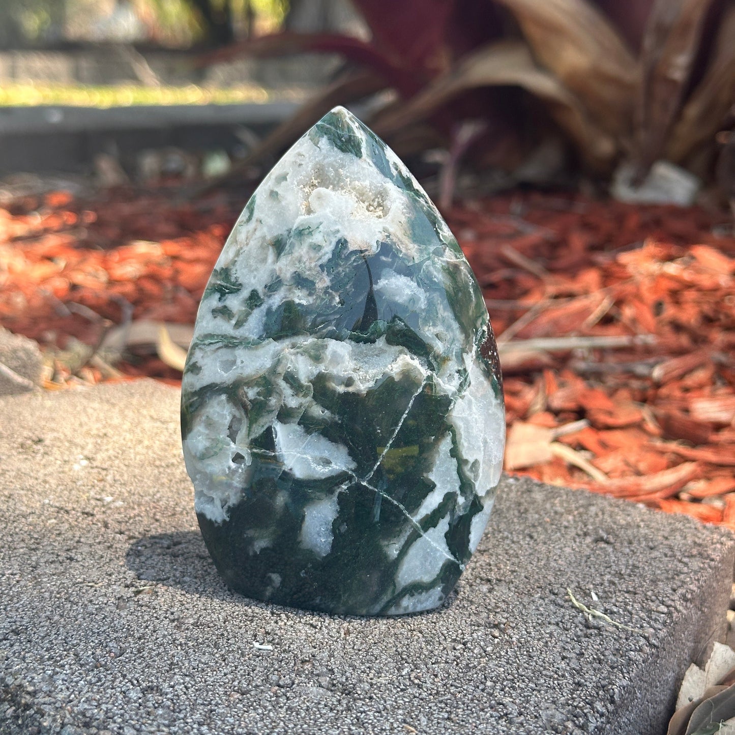 Moss Agate Free Shape