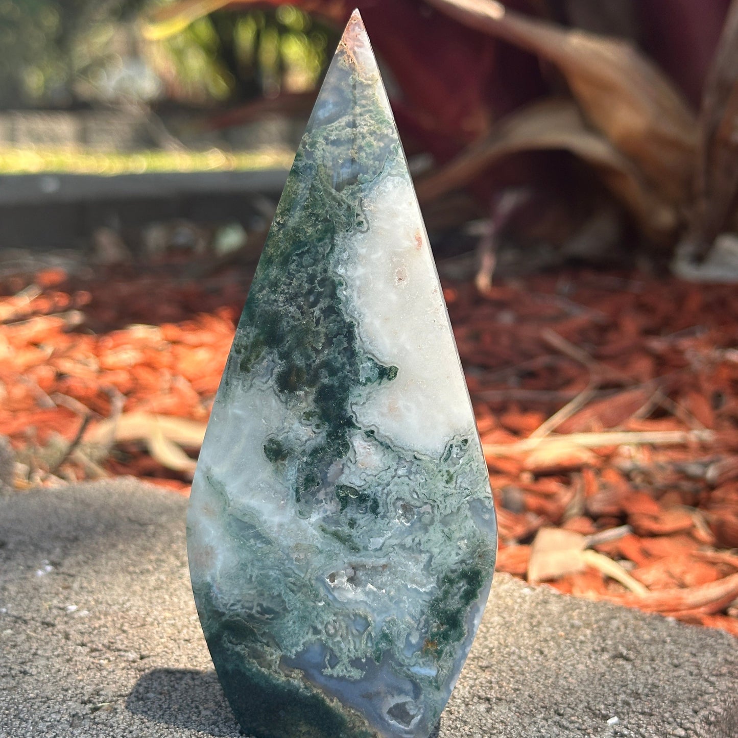 Moss Agate Free Shape