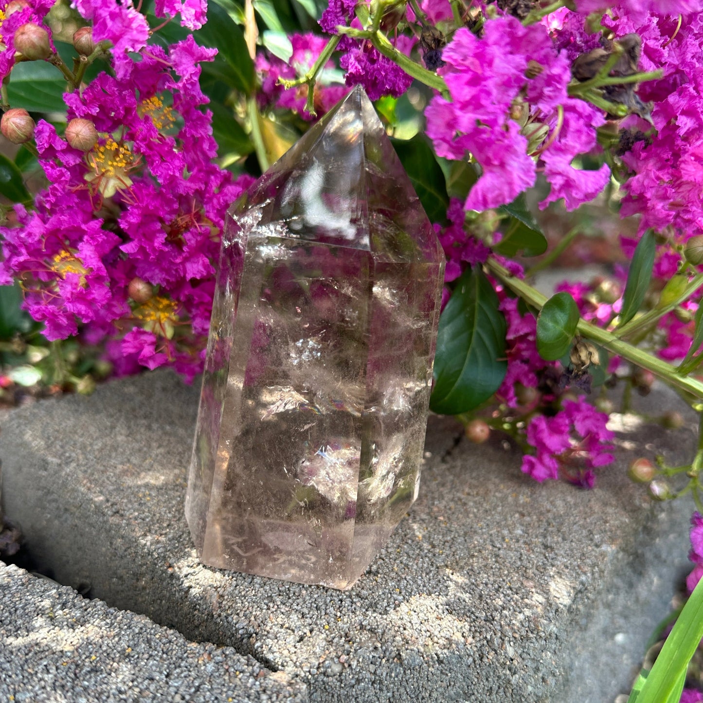 Smokey Quartz Towers