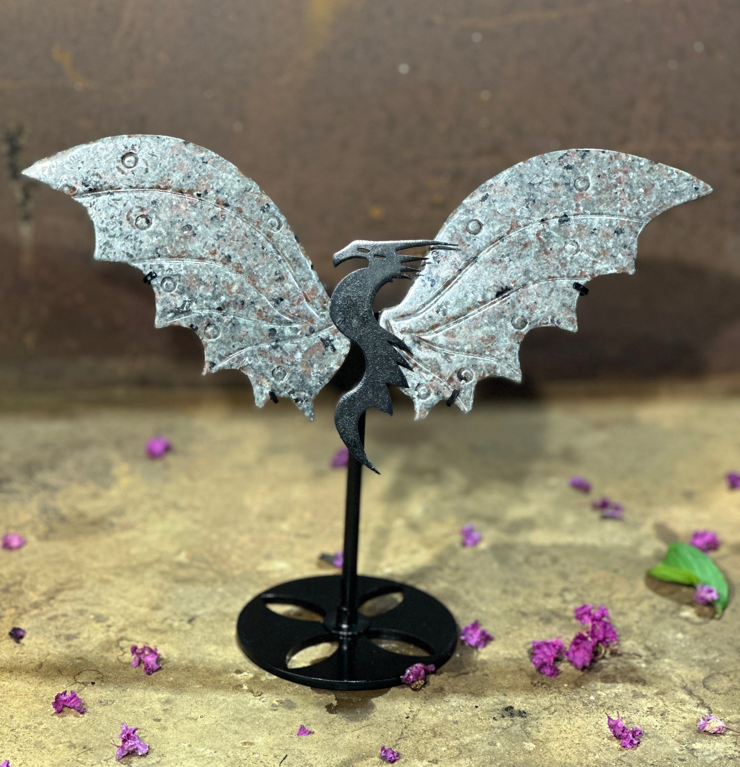 Dragon Stand with Yooperlite Wings