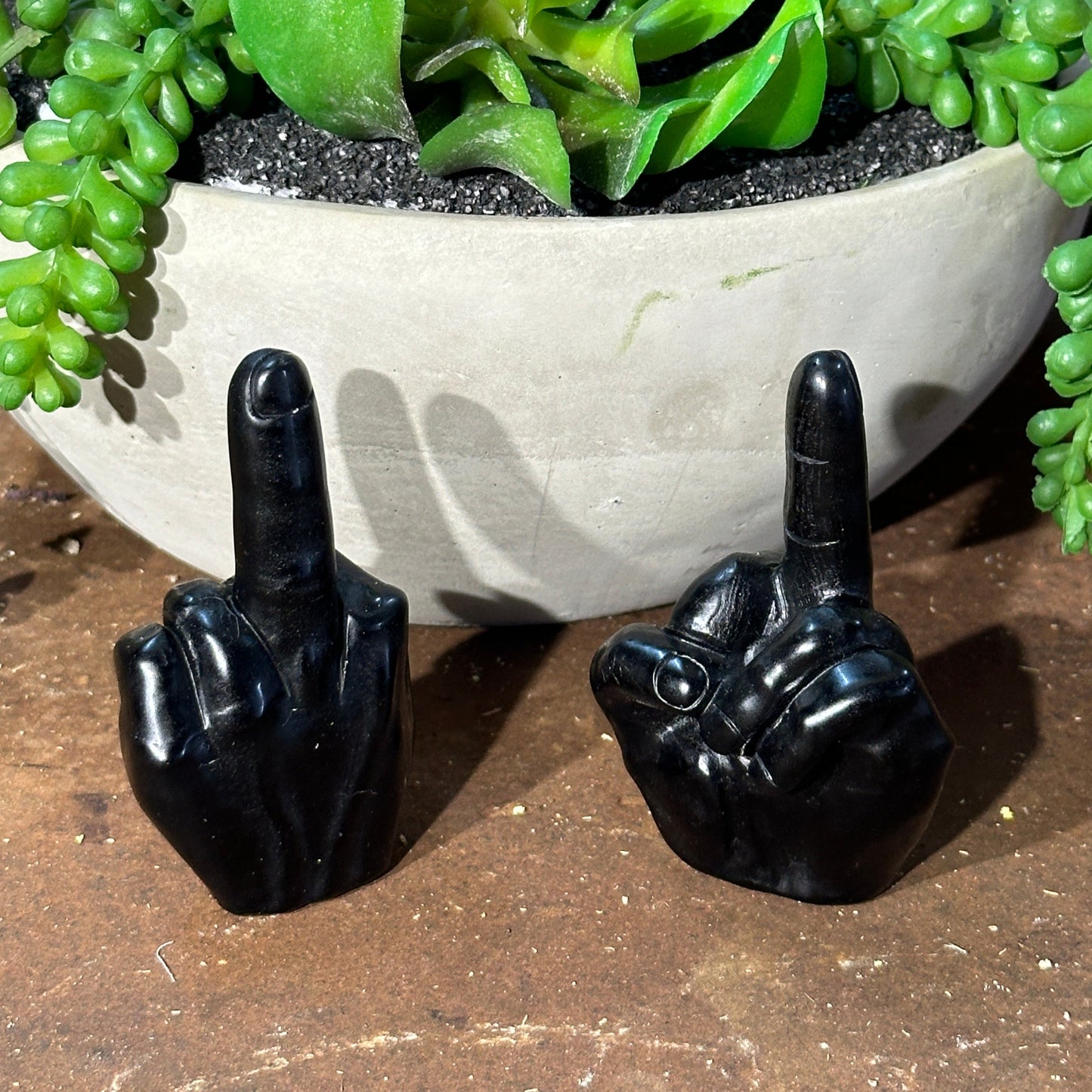 Obsidian Middle Finger