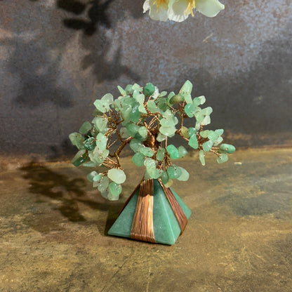 Flowering Crystal Tree Pyramid