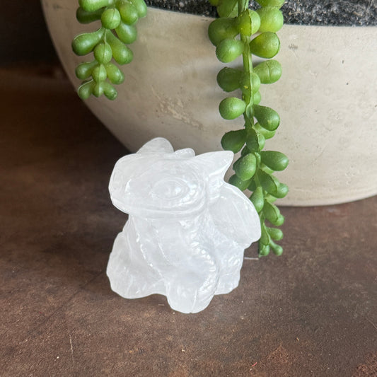 Light Fury Clear Quartz Crystal Carving – A Symbol of Light, Stealth & Spiritual Power