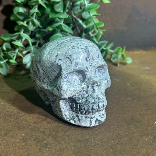 Picasso Stone Skull