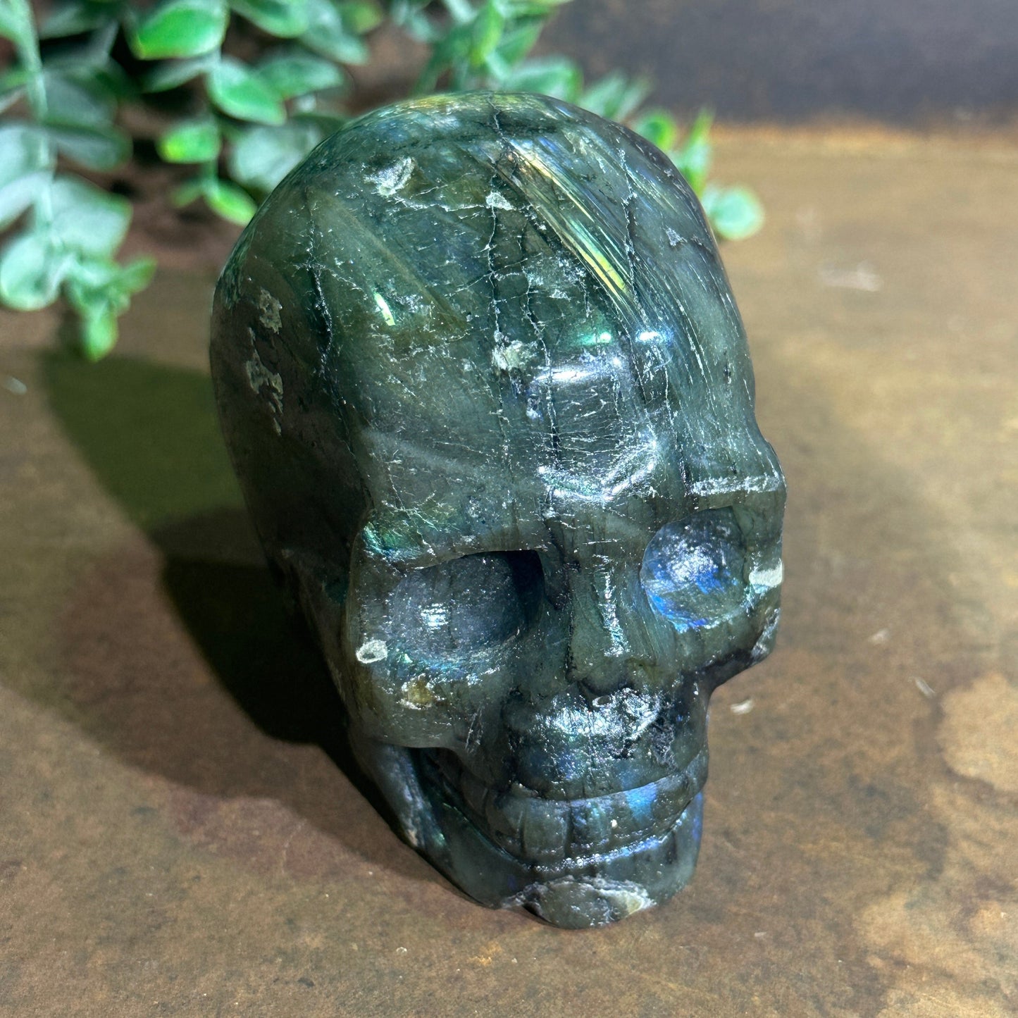 Labradorite Skull