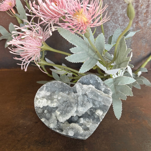 Sphalerite Heart Specimen – Unique One-Off Piece for Emotional & Spiritual Healing