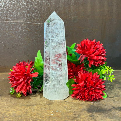 Clear Quartz Crystal Tower – Master Healer for Clarity, Energy & Spiritual Awakening