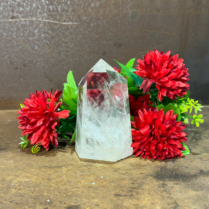 Clear Quartz Crystal Tower – Master Healer for Clarity, Energy & Spiritual Awakening
