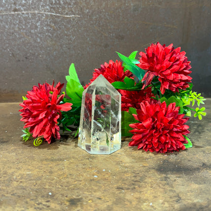 Clear Quartz Crystal Tower – Master Healer for Clarity, Energy & Spiritual Awakening